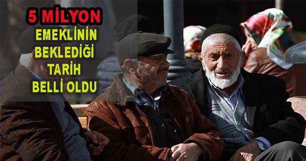 5 Milyon Emeklinin Beklediği İkramiye Tarihi Netleşti