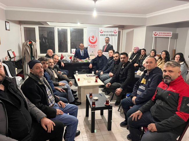 Büyük Birlik Partisi Meclis üyesi aday adayı başvurularını gerçekleştirdi