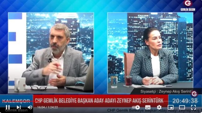 Kalemşor ‘ün konuğu CHP Gemlik Belediye Başkan Aday Adayı Zeynep Akış Serintürk oldu