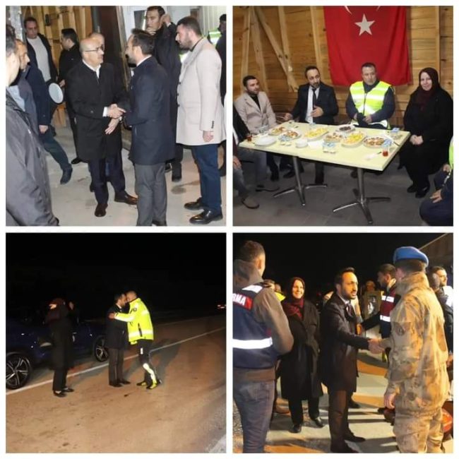 BAŞKAN YILMAZ’DAN YENİ YIL TEBRİK ZİYARETLERİ