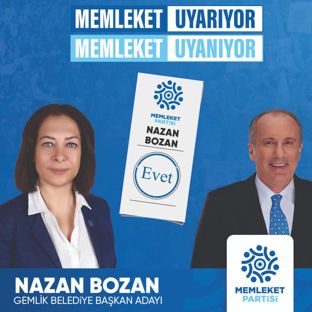 Gemlik’te Memleket Partisi Sürpriz İsimlerle Sahalara İnecek