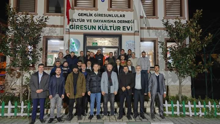 Hüda-Par’lılar Giresunlar Derneği’ne ziyarette bulundu