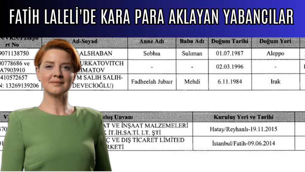Fatih Laleli’de kara para aklayan yabancılar