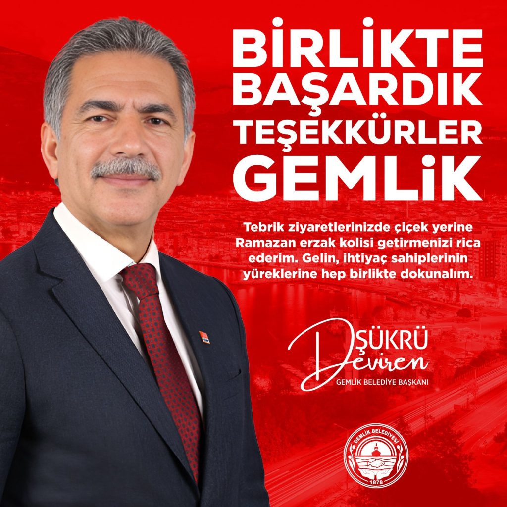 Şükrü Deviren: “Ramazan ayında çiçek yerine erzak kolisi daha iyi olur” dedi.