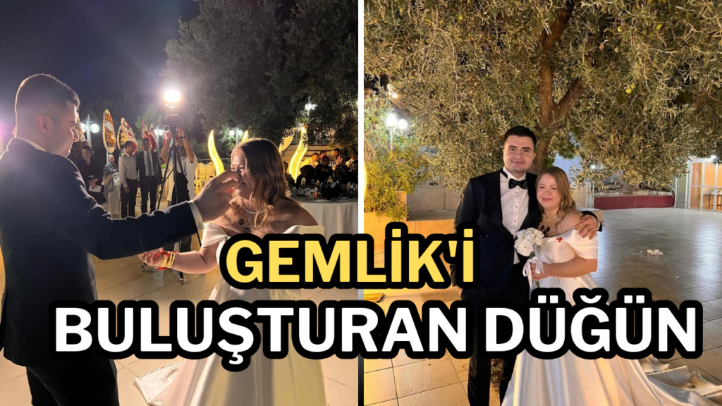 Gemlik’i buluşturan düğün