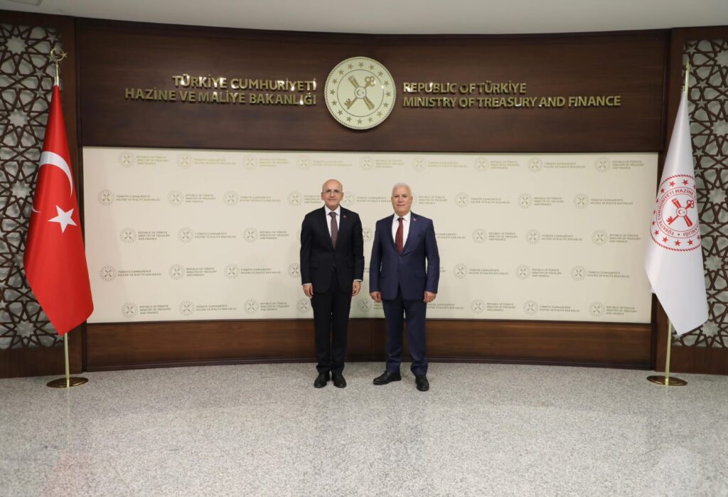 Başkan Bozbey’den, Bakan Şimşek’e Ziyaret