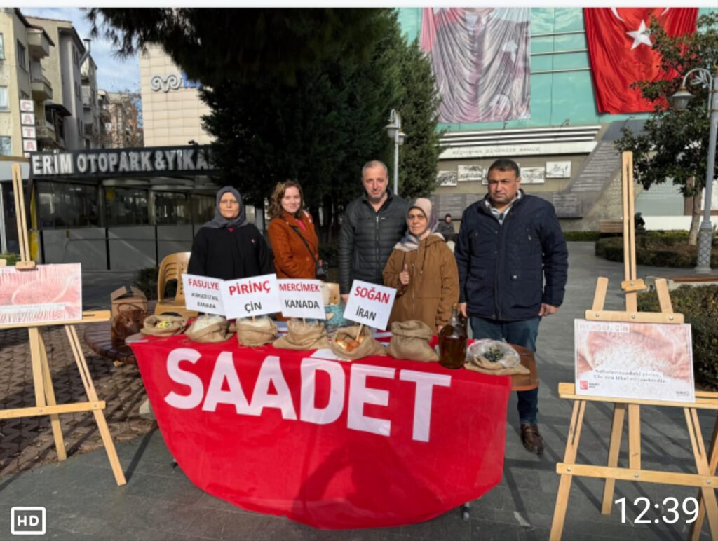 Saadet Kadın Kollarından Yerli Malı Vurgusu