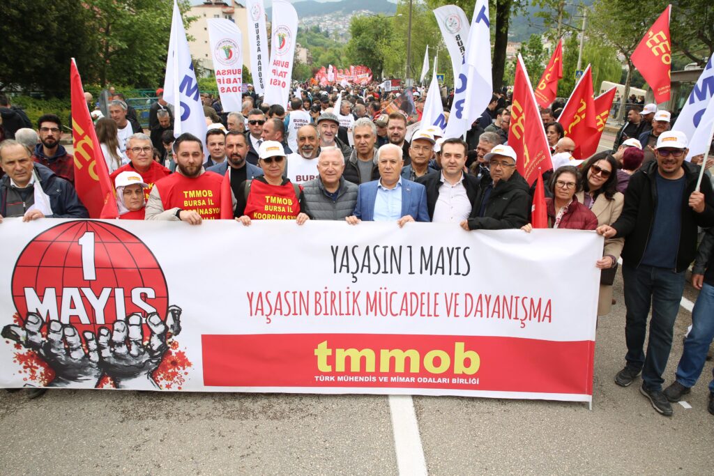 Bursa’da 1 Mayıs coşkusu