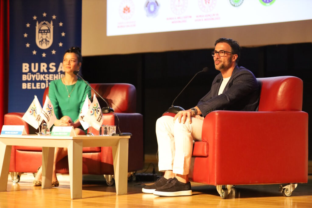 Ömer Erdoğan, Bursa Uluslararası Spor Festivali’nin konuğu oldu