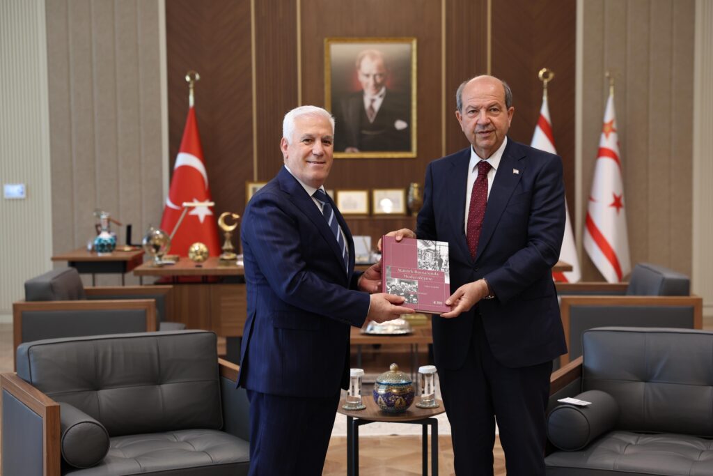 Başkan Bozbey’den KKTC Cumhurbaşkanı Ersin Tatar’a ziyaret