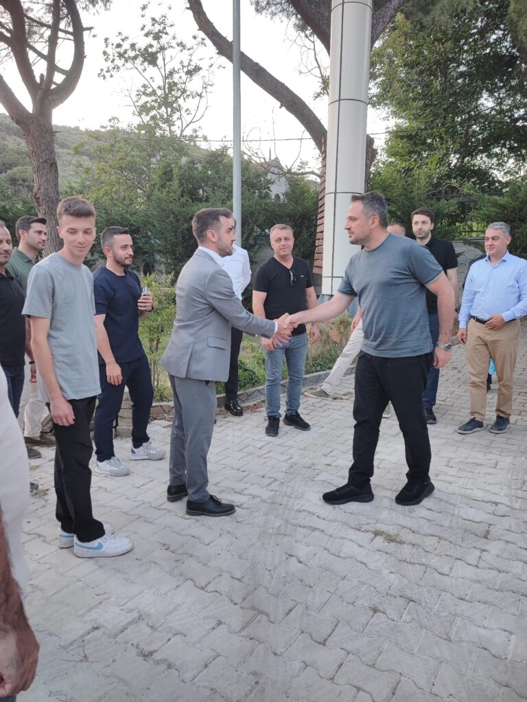 Karacaali Gençlik Kampı’nda Gençlerle Buluşma