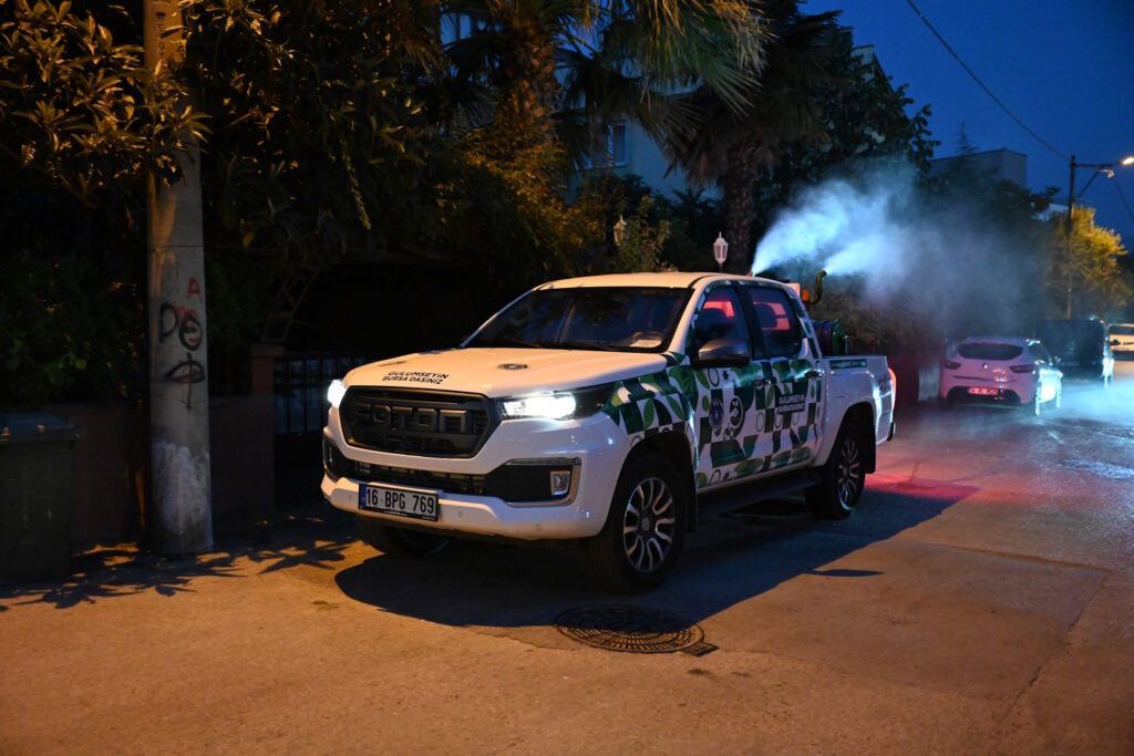 Bursa da temizlik harekatı