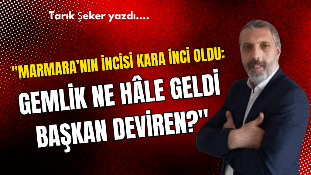 “Marmara’nın İncisi Kara İnci Oldu: Gemlik Ne Hâle Geldi Başkan Deviren?”