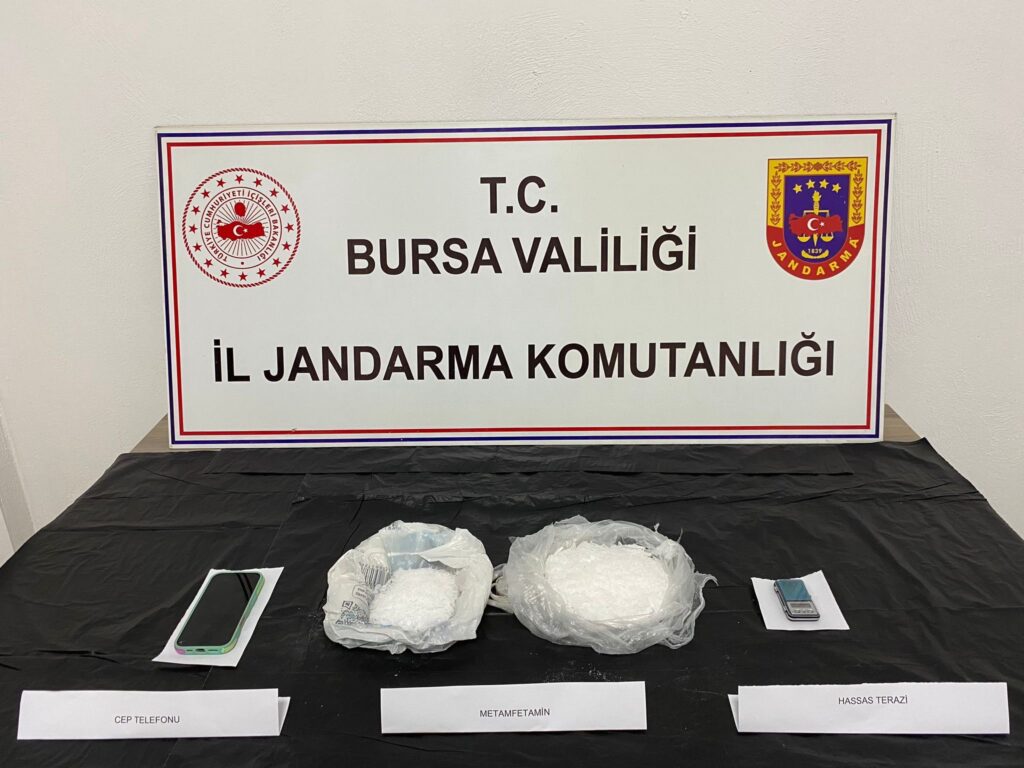 Kestel’de Uyuşturucu Operasyonu: 855 Gram Metamfetamin Ele Geçirildi