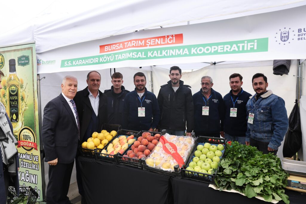 Bursa’nın tarımsal ürün zenginliği vitrine çıktı