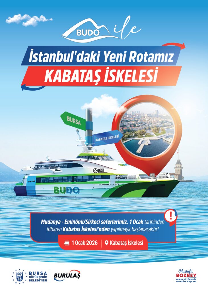 BUDO İstanbul seferlerinde yeni dönem