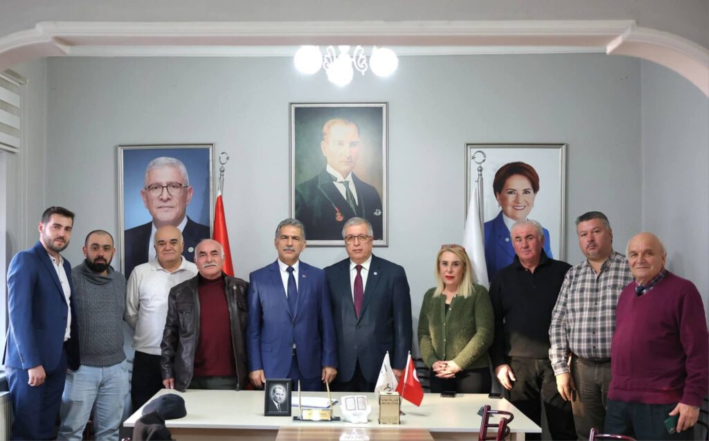 Gemlik’te Diyalog Vurgusu: Belediye Başkanı Deviren’den İYİ Parti’ye Ziyaret