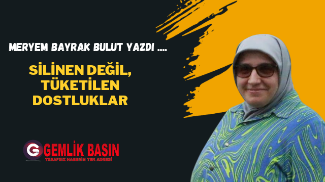 Silinen Değil, Tüketilen Dostluklar