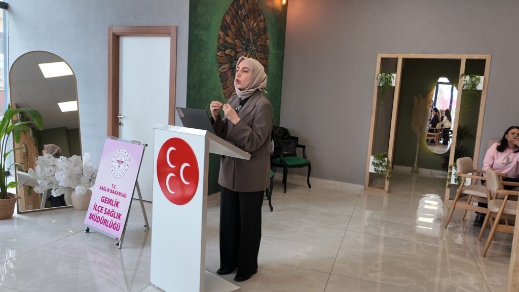 Gemlik’te Ulusal Kanser Haftası Kapsamında Kadınlara Yönelik Farkındalık Programı Düzenlendi