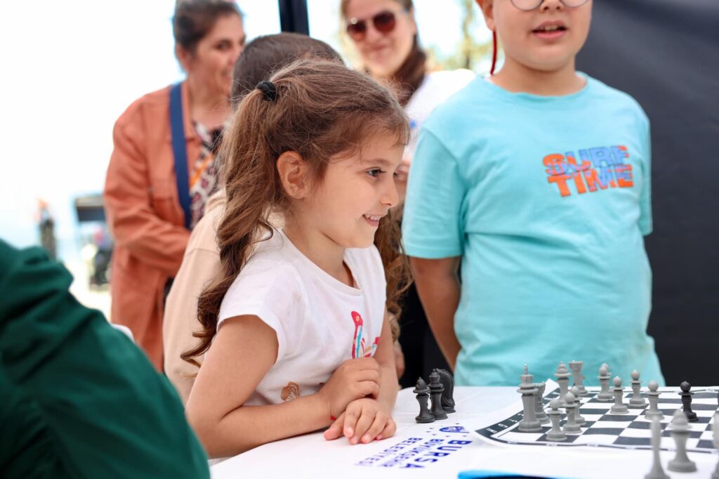 Gemlik’te “Satrançta İlk Adım” etkinliği yoğun ilgi gördü