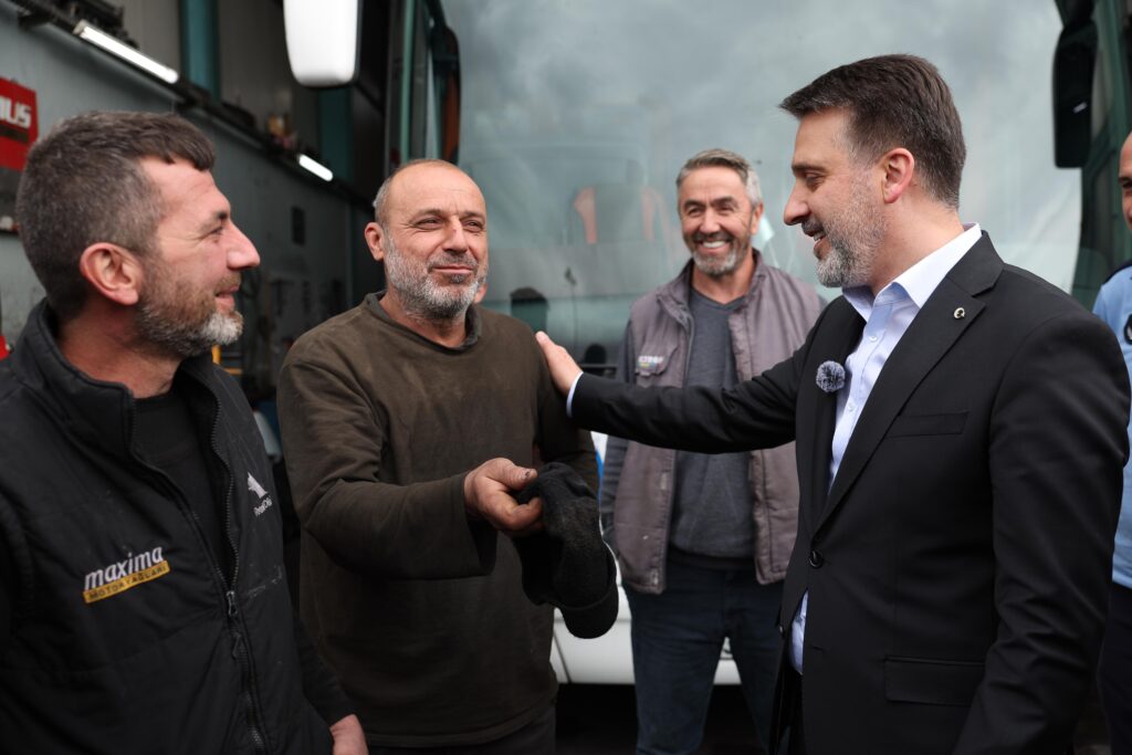 Başkan Vekili Biba’dan 1 Mayıs’ta görev başındaki emekçilere ziyaret