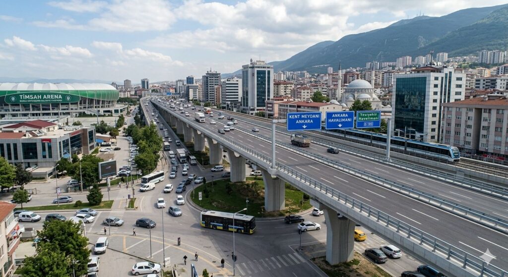 Bursa şehir içinde neden hiç viyadük yok?