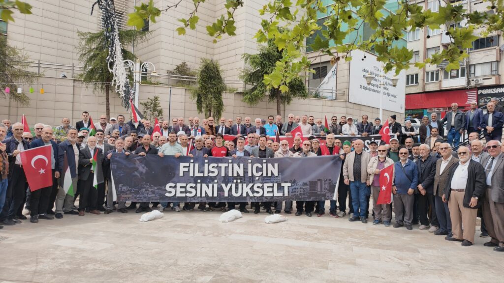 Gemlik’ten Dünyaya ‘Sumud’ Çığlığı: “İnsanlık Onuru Alıkonulamaz!”