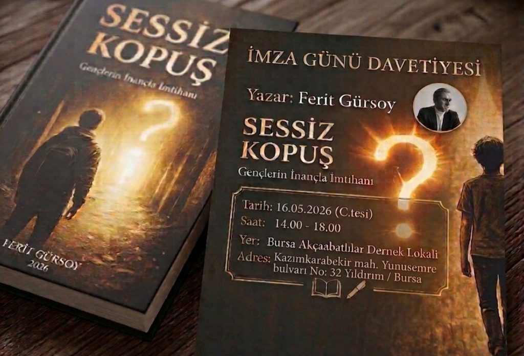 Ferit Gürsoy’un “Sessiz Kopuş” Kitabı İmza Gününde Büyük İlgi Gördü