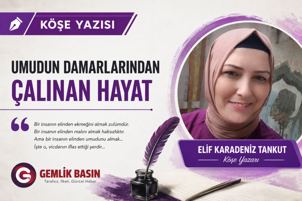UMUDUN DAMARLARINDAN ÇALINAN HAYAT