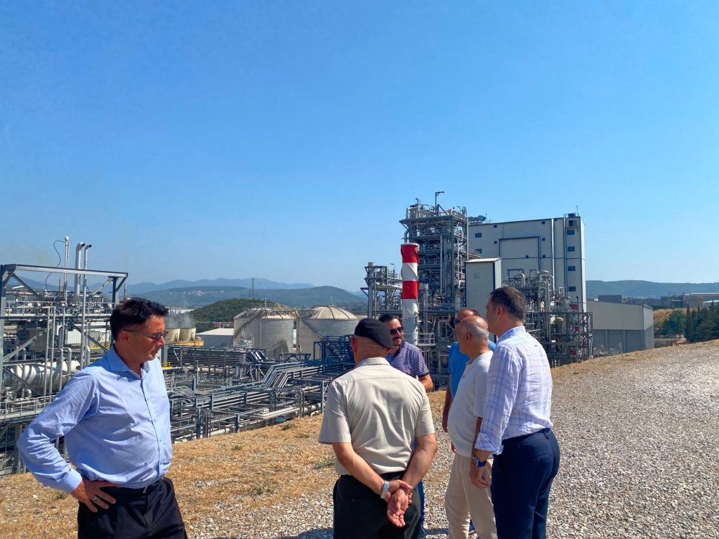 Kaymakam Canbaba’dan Gemlik Gübre Fabrikası’na Ziyaret