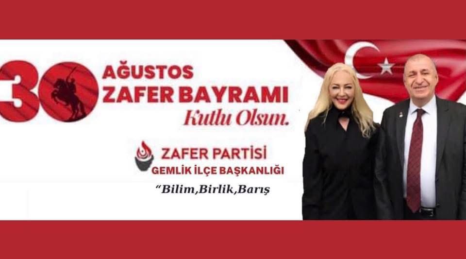 NİLÜFER TOPRAKÇI’DAN 30 AĞUSTOS MESAJI: “ZAFER BAYRAMI EN ÖNEMLİ BAYRAMIMIZDIR”