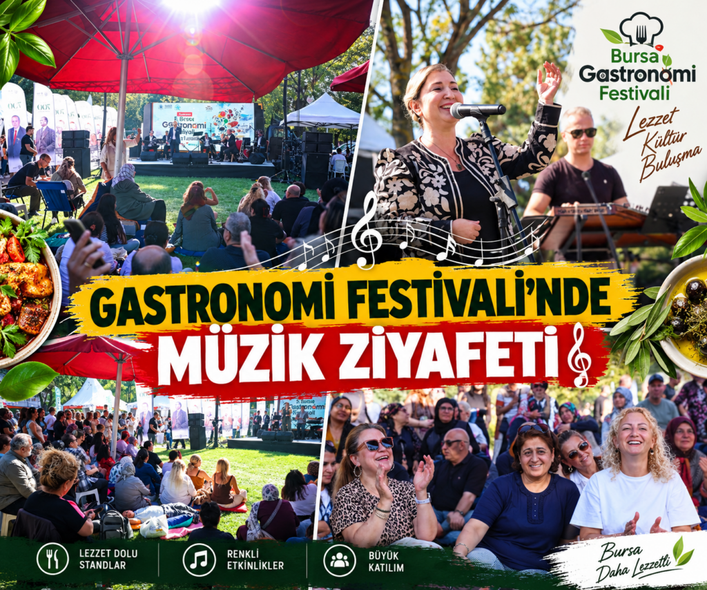 Gastronomi Festivali’nde müzik ziyafeti.