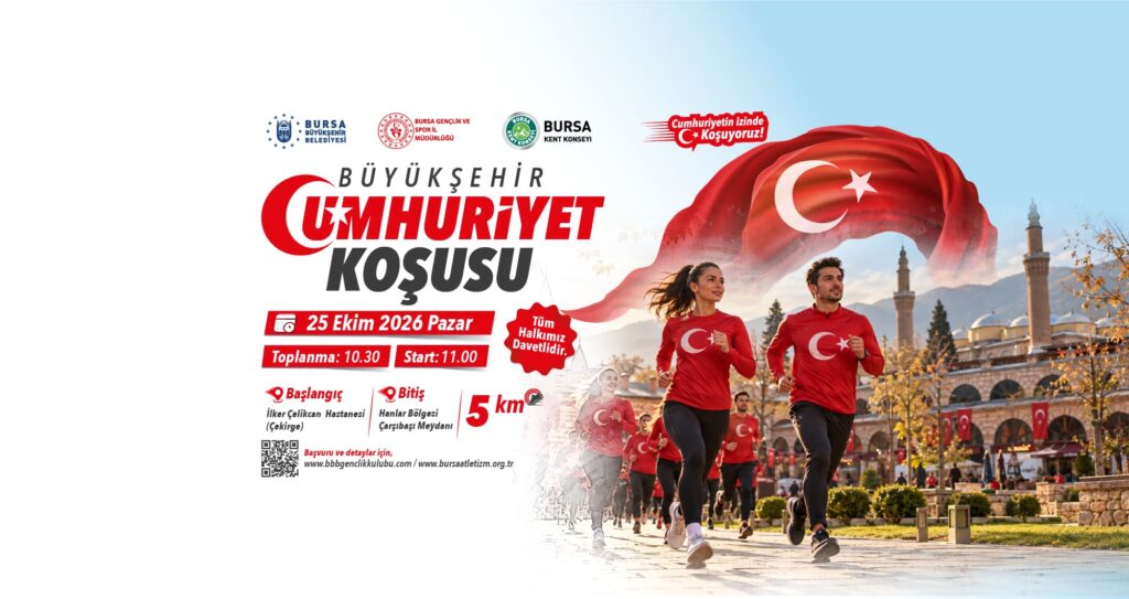 Cumhuriyet coşkusu Büyükşehir koşusuyla yaşanacak