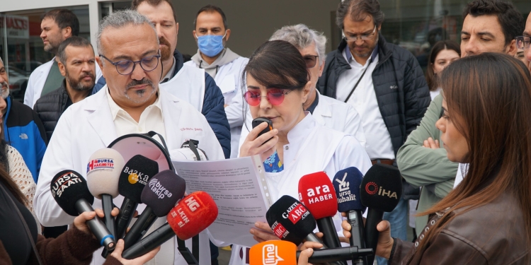Bursa Tabip Odası’ndan Nev Esentepe Hastanesi çalışanlarına destek: “Emek sömürüsüne sessiz kalmayacağız”