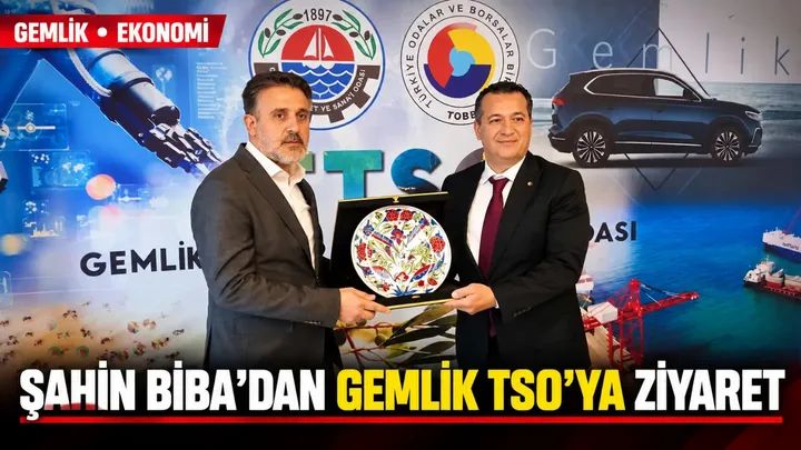 Şahin Biba’dan Gemlik Ticaret ve Sanayi Odası’na İlk Ziyaret